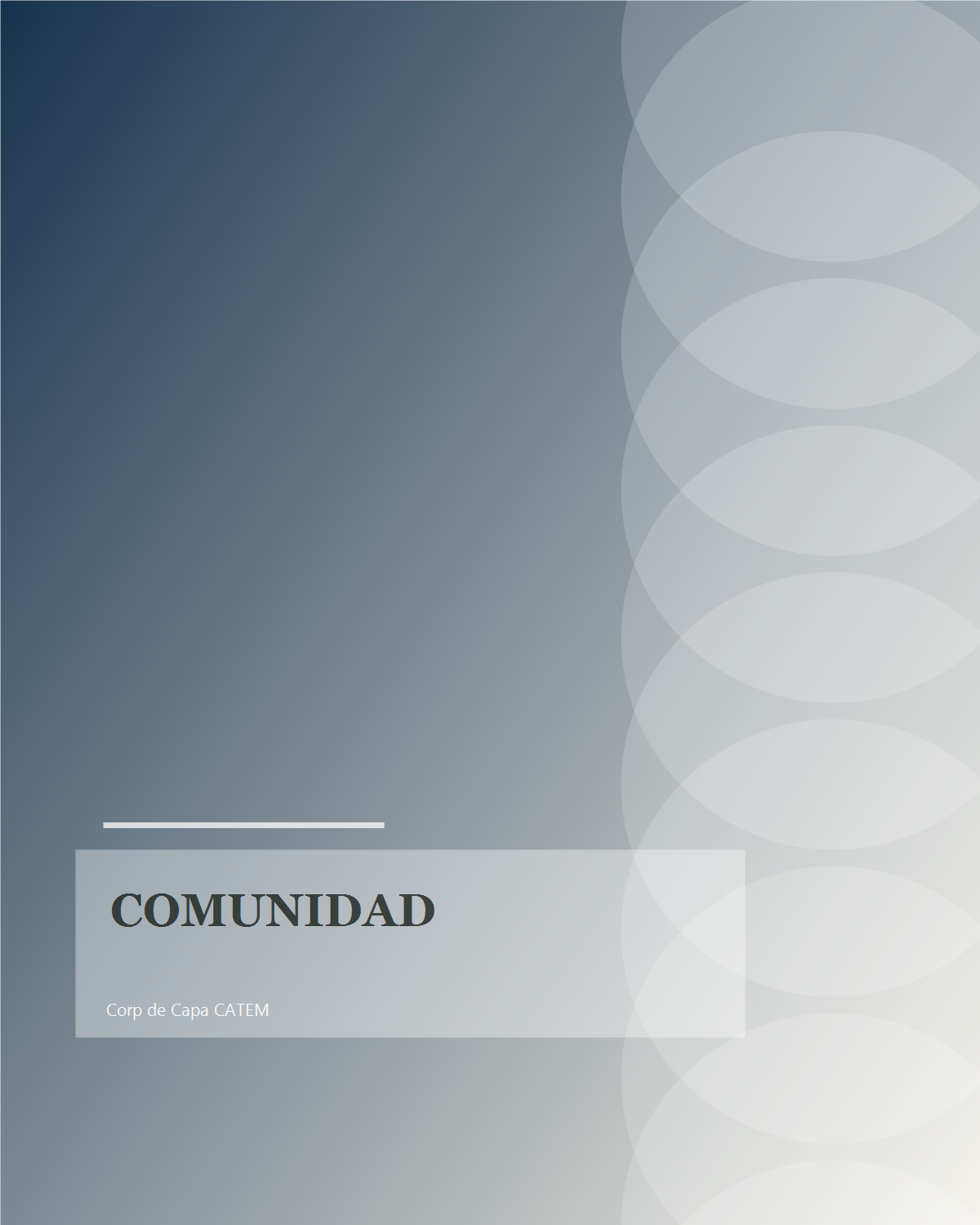 Comunidad reunida en un espacio institucional